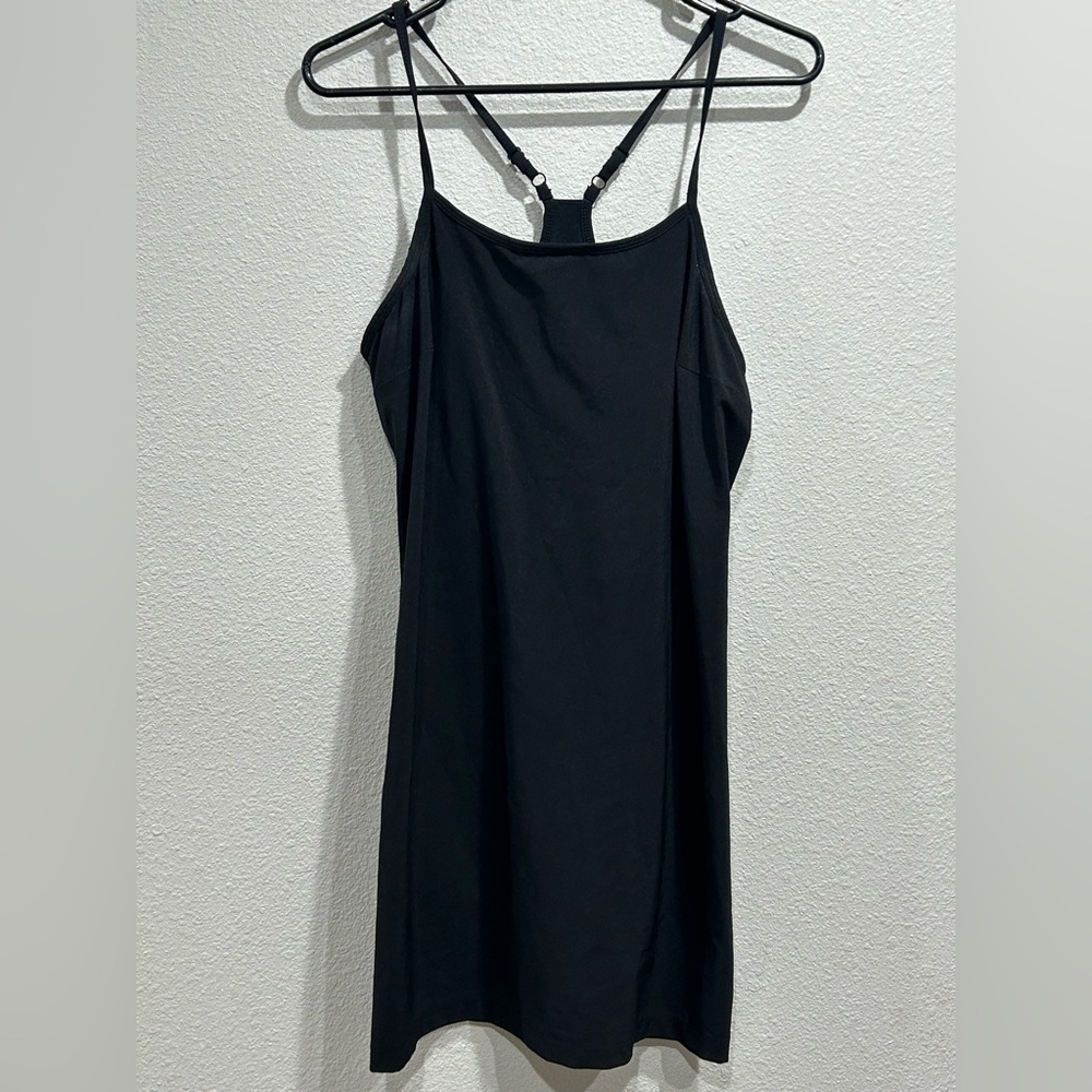 all in motion Black Mini Athletic Golf Tennis Pickleball Slip Dress Small Black